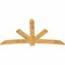 Ekena Millwork Alberta Rough Sawn Timber Gable Bracket, Western Red Cedar, 84"W x 49"H x 2"D x 6"F, 14/12 Pitch GBW084X49X0206ALB00RWR - alternate 2